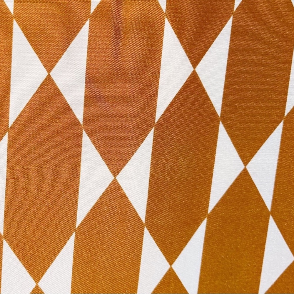 TORY BURCH Haley Diamond Tile Silk Coat Size 2 - Picture 10 of 12